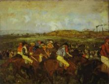 Haga click para ver la imagen ampliada gentlemen jockeys before the start.jpg